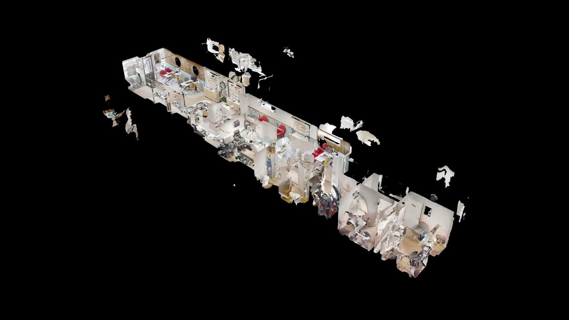 3D Space Scan — Furnished