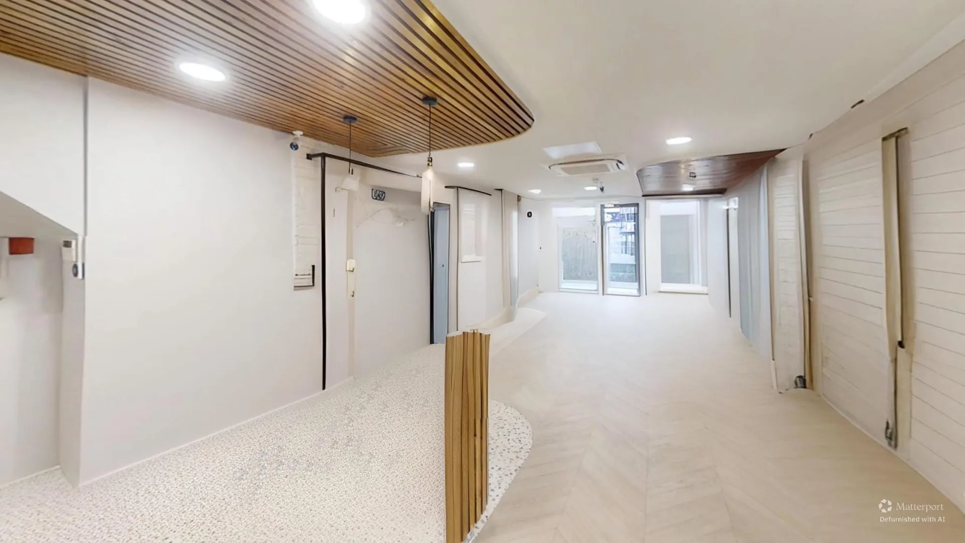 Commercial Fit-Out — Corridor