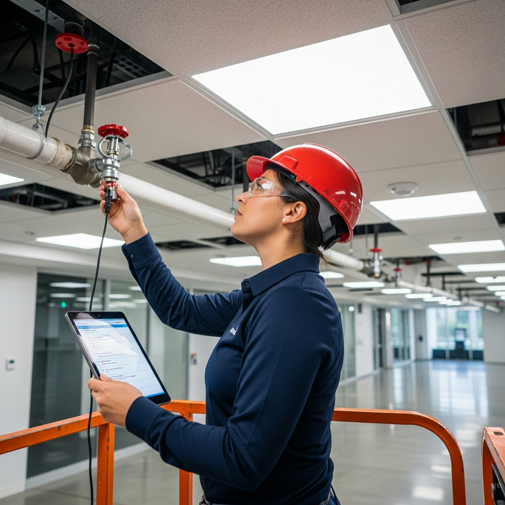 Fire system compliance inspection