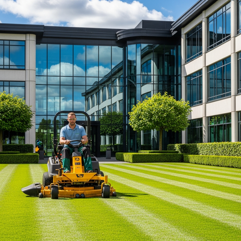 Commercial grounds maintenance