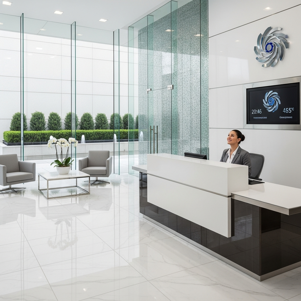 Lobby and reception upkeep