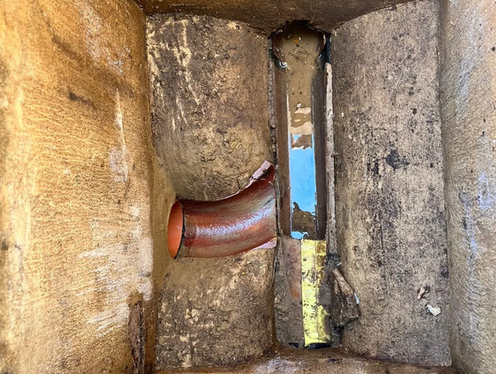 Pipeline inspection and maintenance works