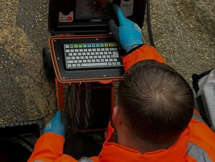 CCTV survey equipment ready for deployment